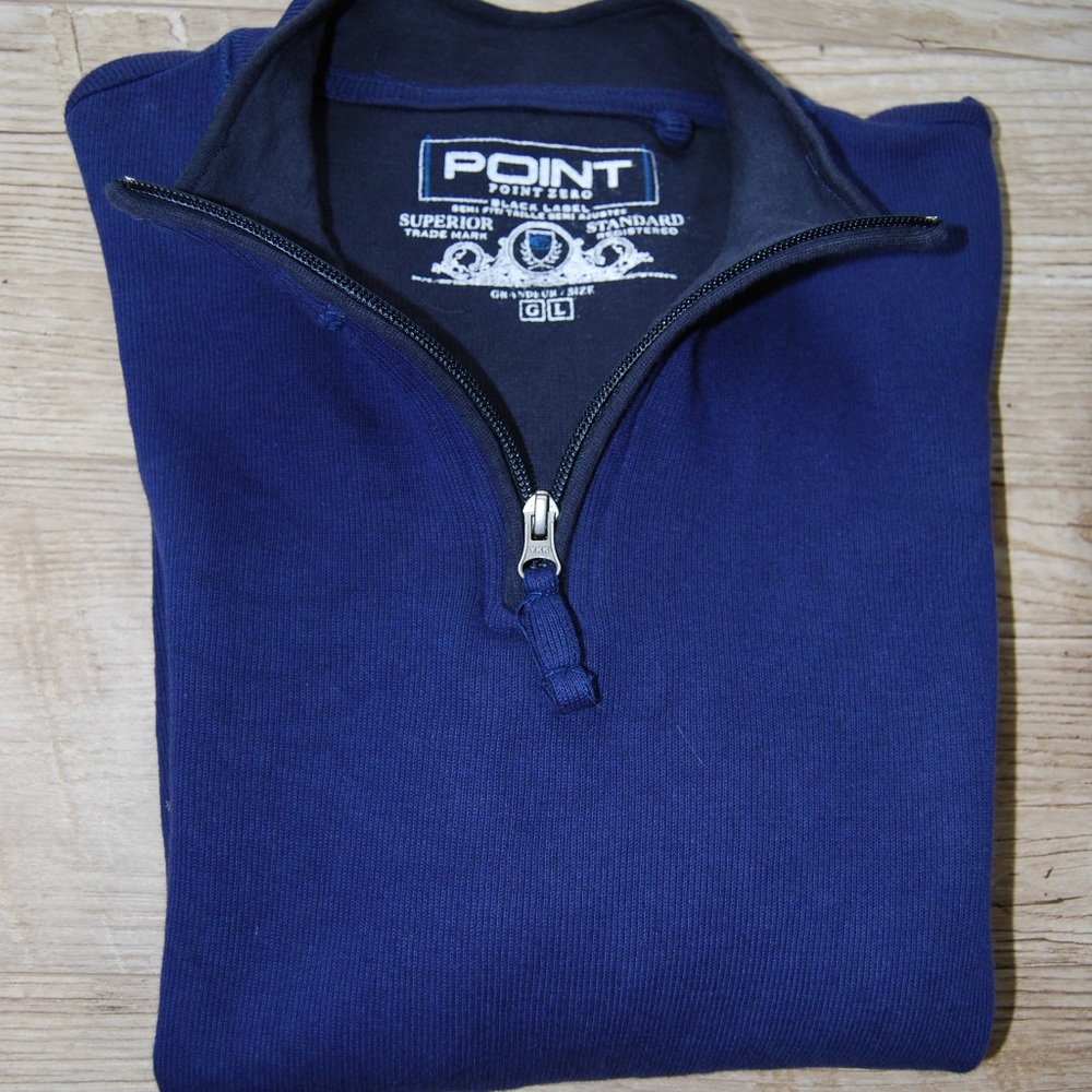 Mens Point Zero collared sweater - Picture 5 of 5